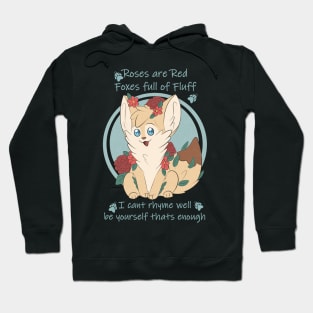 Valentine's day fennec fox Hoodie